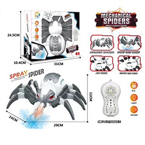 اسباب بازی ربات کنترلی مدل عنکبوت دودزا شارژی صدادار مدل 128A-30_اسباب بازی ربات